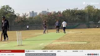 Live Cricket Match | The Invincible vs Outlanders | 07-Jan-25 07:23 AM | Softweb Premier league 20…