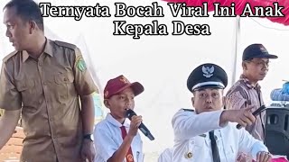 VIRAL Allink Bocil Kolaka Utara Bersuara Emas Getarkan Panggung Upacara Pada HUT RI 2024