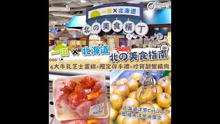 【一田 X 北海道．北の美食指南 】4大牛乳芝士蛋糕+限定伴手禮+珍寶靚蟹精肉｜北海道洋蔥Catcher 即場夾洋蔥返屋企