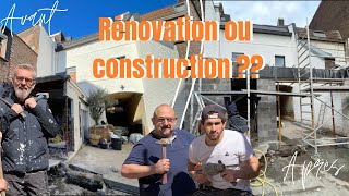 RENOVATION OU CONSTRUCTION ? (poutre béton armé) - VLOG Rénovation #6