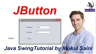 #5 Java Swing Tutorial | JButton in Java Swing