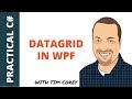 WPF Controls with MVVM: DataGrid