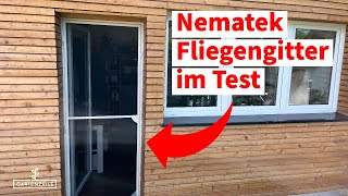 Im Praxistest: Nematek Fliegengitter LIGHT - Insektenschutztür