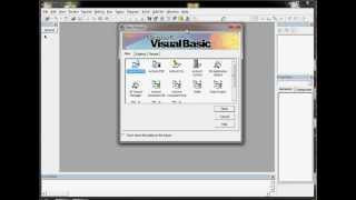 VB6 Tutorial 002 - Creating your first program