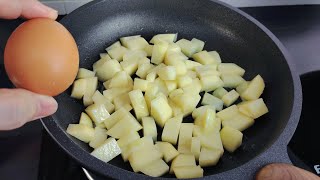 This potatoes and eggs recipe will make you hungry ! Quick and tasty breakfast recipe