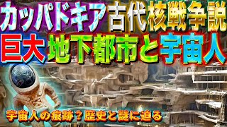 古代核戦争説!? カッパドキアの地下都市の歴史と謎に迫る : 宇宙人の痕跡か?