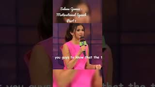 Selena Gomez - address bashers | Motivational