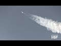 first spacex starship launch with explosion