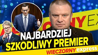 Morawiecki to NAJBARDZIEJ szkodliwy PREMIER! Warzecha NIE GRYZIE się w JĘZYK