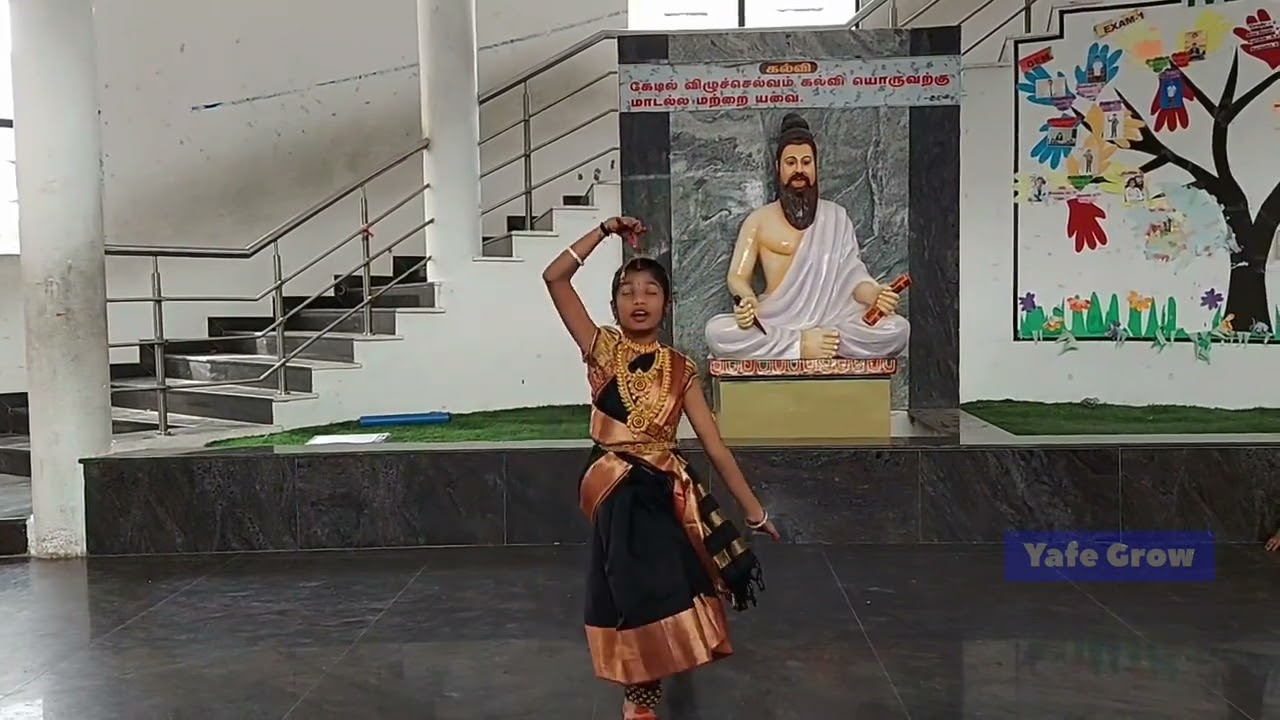 Award Winning Bharathanatiyam Performance On The Stage IVL - YouTube