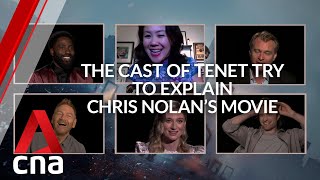 Robert Pattinson and the cast of Tenet try to explain Chris Nolan’s movie | CNA Lifestyle