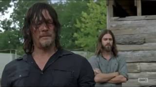 Rick And Daryl Hug