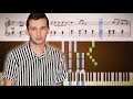 PET CHEETAH (Twenty One Pilots) - Piano Tutorial + SHEETS