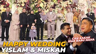 MASYAALLAH SELAMAT YA YISLAM JAIDI & MISKAH..! CIEE FADIL JAIDI DAPET KAKAK IPAR😂😂