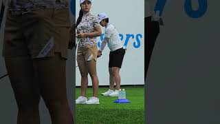 [윤이나빛이나눈뜨면생각나]윤이나프로 출발전 간단한 몸풀기 2024 삼다수 #golf #golfswing #automobile #골프 #골프스윙 #sports #golfer