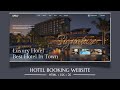 Hotel Booking Website Using HTML CSS & JavaScript | Complete Responsive Template Tutorial