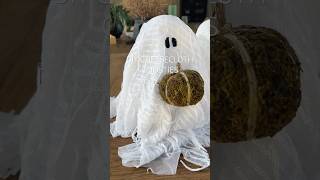 Who knew cheesecloth could be this spooky?!👻 #halloweencrafts #cheapdiy #spookydecor #hallowendecor