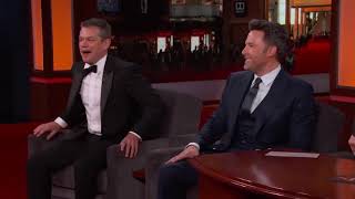 Apologies To Matt Damon, We Ran Out of Time - Funny Jimmy Kimmel Story