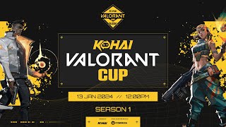 KOHAI VALORANT CUP SEASON 1