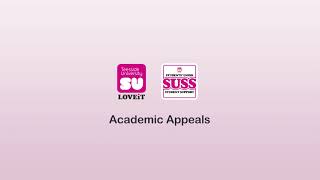 When a student might submit an appeal and how to do it