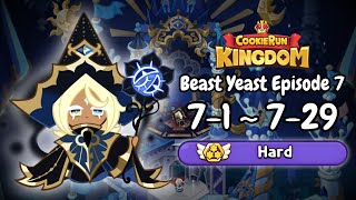 Beast Yeast 7-1 to 7-29 Hard Mode - Best F2P Guide | Cookie Run: Kingdom