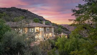 For $6,500,000! Secluded Luxury Home nestled in the Thousand Oaks hills above th