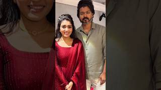 Thalapathy Vijay & Mr.Manaivi Serial Shabana shajahan #suntv #vijay #shabanashajahan #shortvideo