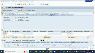 Returns Purchase Order (Document Type NB2) in S4HANA