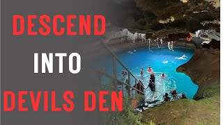 Scuba Diving Inside The Hidden Underground World of Devil's Den!