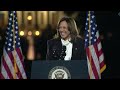 kamala harris delivers closing argument speech