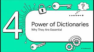 Python Dictionary Explained | Key–Value Data Structure Made Easy | TIE & Unlock #pythondictionary