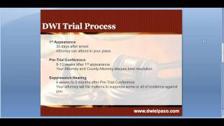 DWI El Paso: Have you been arrested for DWI in Texas?