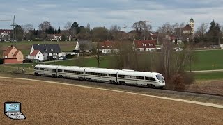 Der ICE-TD auf der Paartalbahn 🔹 DLR-Testfahrten mit dem advanced TrainLab im Lkr. Aichach-Friedberg