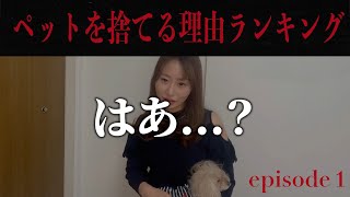 【衝撃】ペットを捨てる理由ランキングpart1