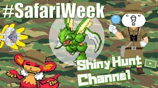 【Safari Week】(FRLG) サファリ色違い厳選 5日目