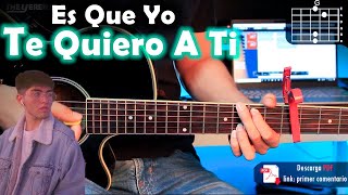 Es Que Yo Te Quiero A Ti - Kevin Kaarl - Tutorial De Guitarra | PDF Gratis