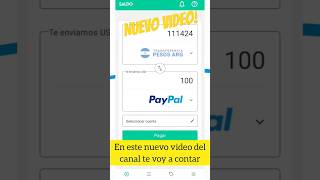 Enviar dinero de PayPal a MercadoPago con el teléfono (Adelanto)