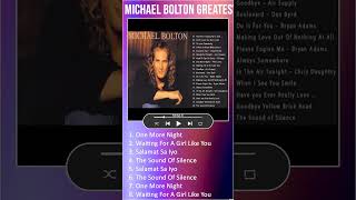 Michael Bolton Greatest Hits - Best Songs Of Michael Bolton Nonstop Collection ( Full Albu #shorts