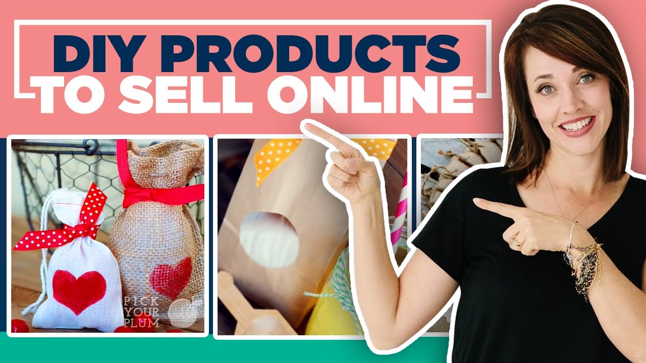 DIY Products To Sell Online | How To Sell Your OWN Products Online ...