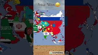 Asia now vs then #asia #india #geography #country #map #facts #war #conflict #military