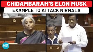 'FM Nirmala Pulling An Elon Musk On Jaishankar': Chidambaram's Budget Attack On Modi Govt