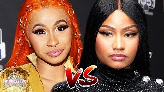 Nicki Minaj and Cardi B get into an UGLY feud on social media! (FULL BREAKDOWN)