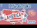 One Minute Make - AMERICA BANNER - With Gracie - How to Assemble DIY Tutorial with SVG Files