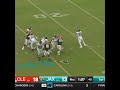 trevor lawrence rushes for a 12 yard gain vs. cleveland browns