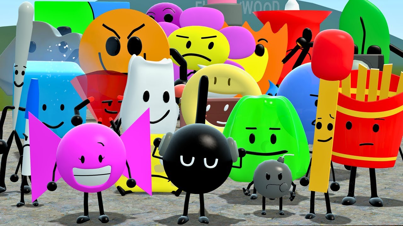 All New Battle For Dream Island 3d Memes Nextbot In Garry S Mod Youtube