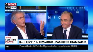 Eric Zemmour défend l'Action française face à Bernard Henry Lévy