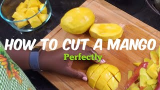 How to Cut a Mango Fast and Easy without Waste | Best Method