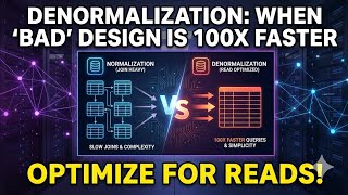 Denormalization: When 'Bad' Design is 100x Faster