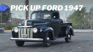 ORIGINAL PICK UP FORD 1947 | Restaurada por Luis Zschocke | El Garage Tv