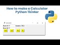 How to Make the Calculator using Python Tkinter